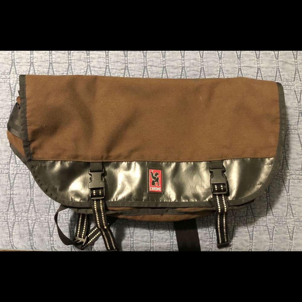 Chrome messenger bag